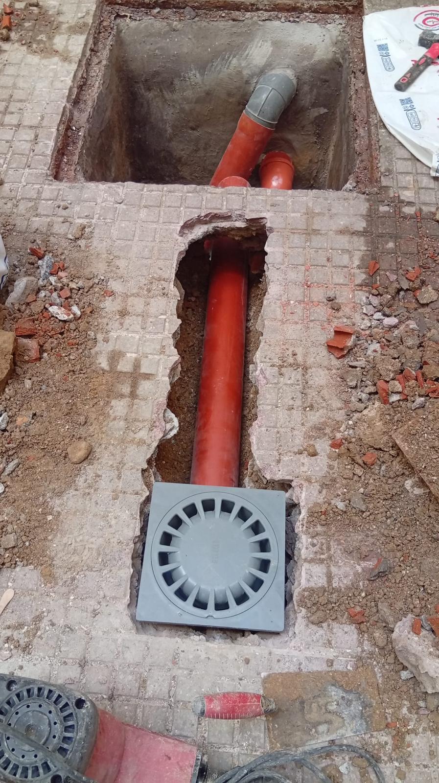Obras de pocería en Torrelodones